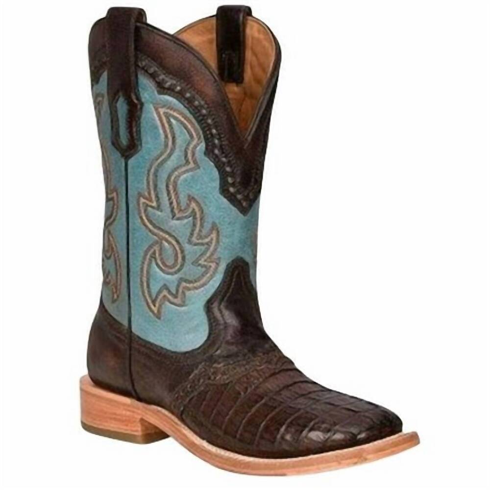 NEW CORRAL men's western boot in caiman